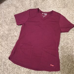 Greys anatomy scrub top medium